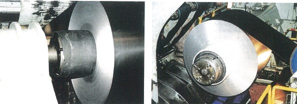 鋼板コイル製造用『ゴムースリーブ』