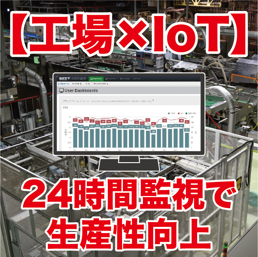 24時間監視で異常検知・生産性向上 生産管理システム『ePVS』