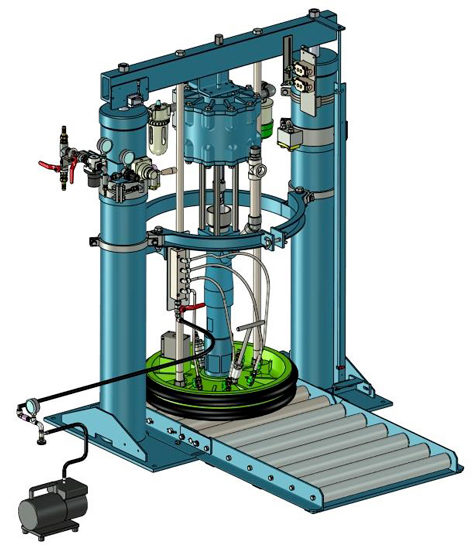 パイルスドラム残量低減システム/パージレスシステム