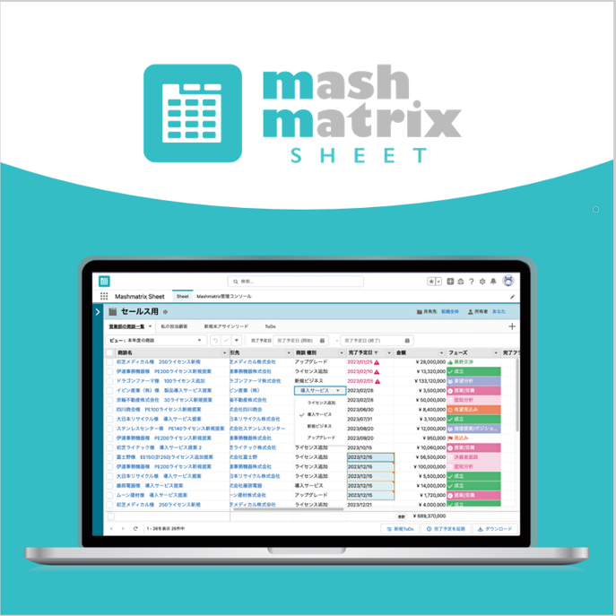 Mashmatrix Sheet 