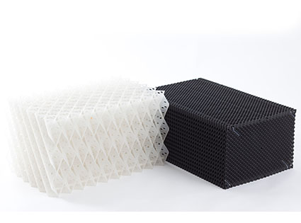 プラスチックストラクチャーパッキン, 規則充填物