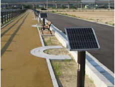 照明『太陽光発電式LED街路灯』