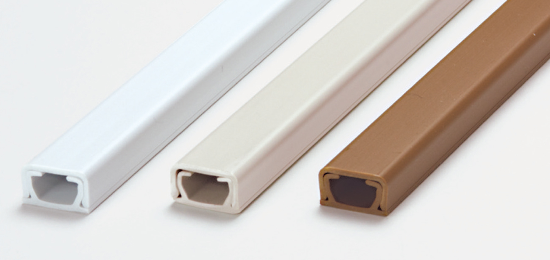 光ファイバ配線モール　オプトモール　1・2号