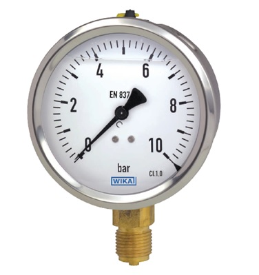 213.53 グリセリン封入汎用圧力計