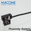 Magnetic proximity switch, N pole/S pole, individual 2 outputs, waterproof, IP-67.