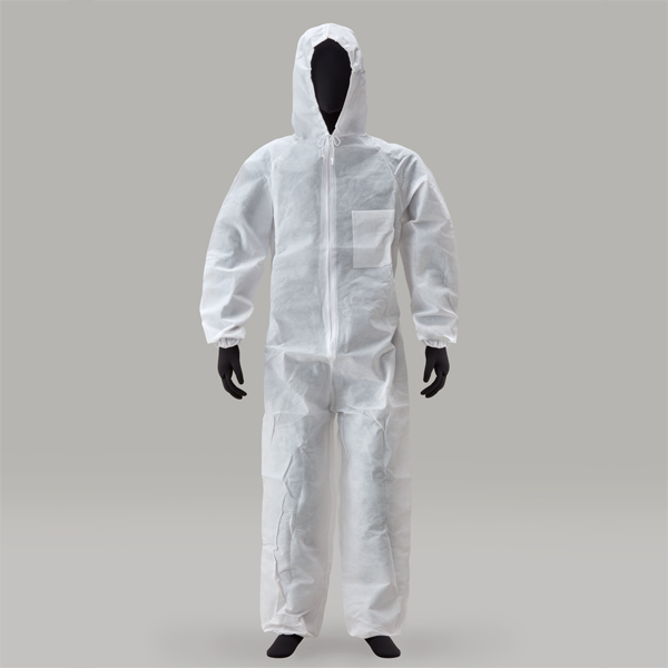 アゼアス つなぎ服 白 PP不織布製 M～3L 3色展開 アゼアス | イプロス