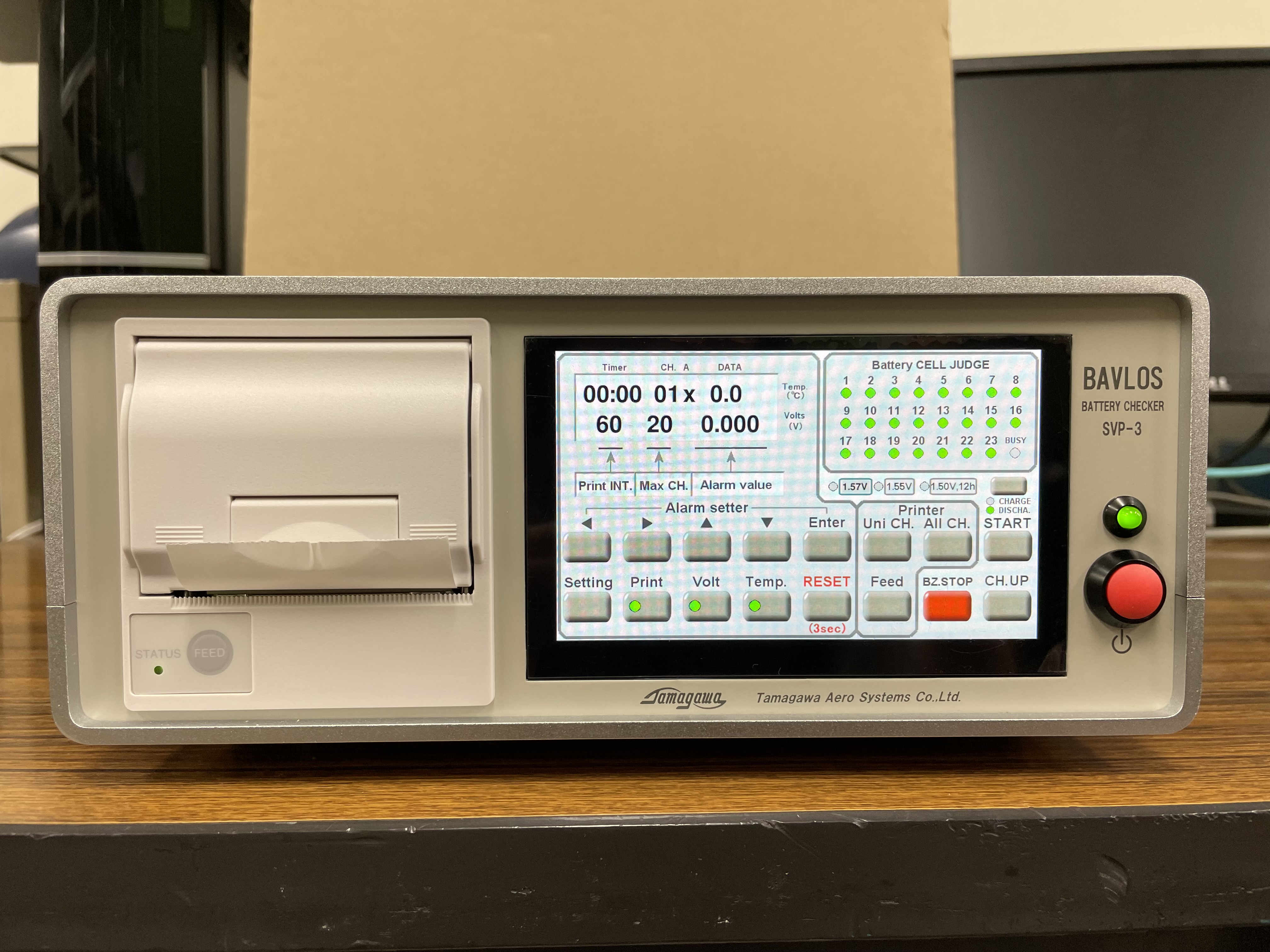 バッテリーチェッカー『BAVLOS』