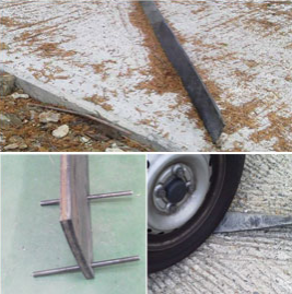 【林道及び農道専用】横断排水ゴム板『ハイスイトップ』