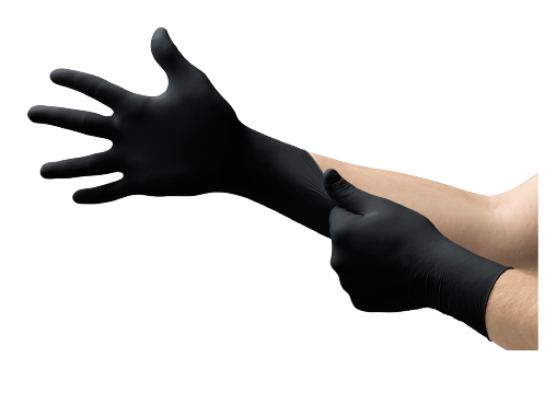耐薬品ニトリル黒手袋『MICROFLEX 93-252』