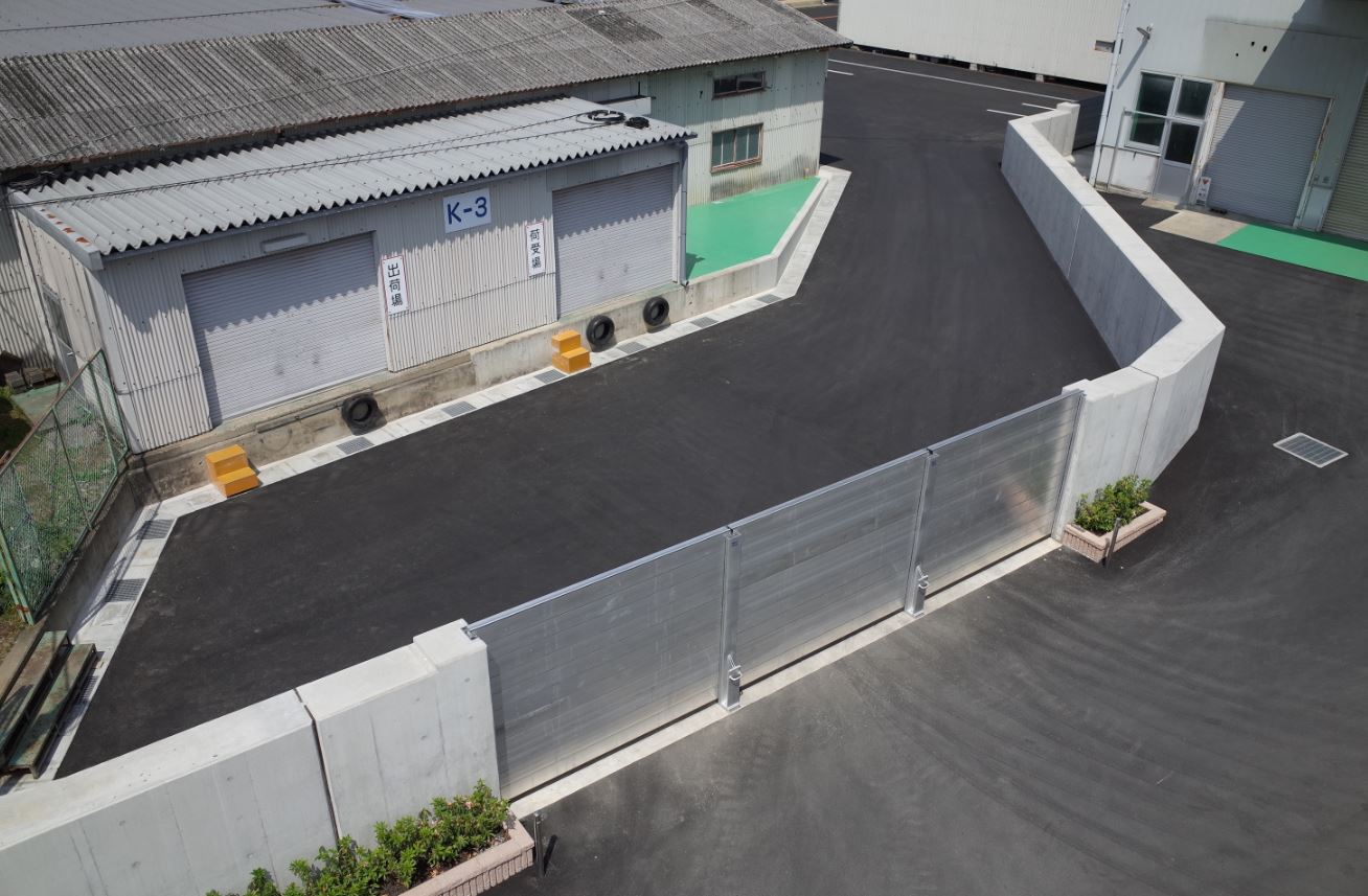 IBS 組立式洪水防止壁システム