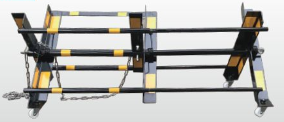 折り畳み式車両阻止アングル