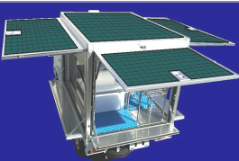 蓄冷式冷凍ユニット移動販売車