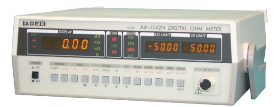 ディジタルオームメータ　「ＡX－１１４２Ｎ」