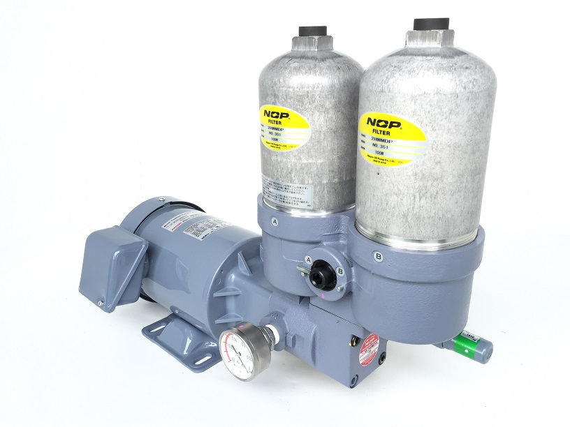 フィルター付きクーラントポンプ『クリーンハット』