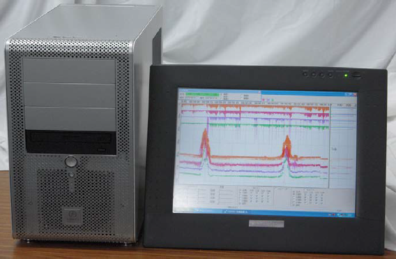 精密音響測深機データ収録表示器『DSC1206』