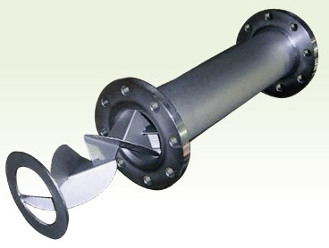 回転部分がない！流体の流れで混合できる『スケヤミキサー』