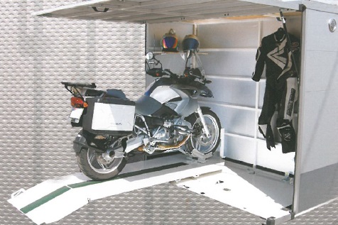 展示品限定格安出品！！他、オーダーメイド　バイクガレージ　未使用　新規制作品 3Dバイクガレージ 「モトキュービック」 東亜製作所 | イプロス