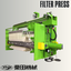 【フィルタープレス】圧搾型FILTER PRESS『MF型』