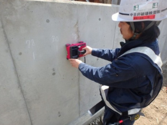 コンクリート構造物配筋探査