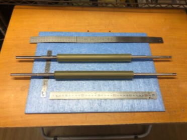 【製作事例】転写ローラー　ウレタンゴム硬度30度