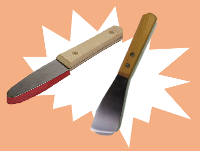 【塗装工事・内装工事に！】チタン製コーキングベラ・シーリングベラ