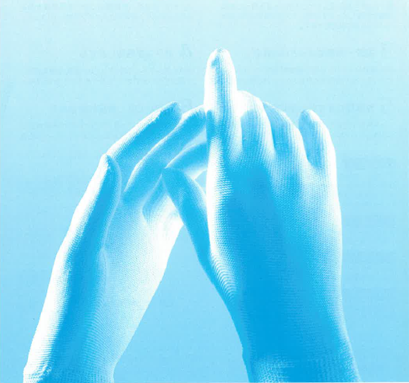 防塵・静電気防止【ミクロハイネス】ワイピング グローブ