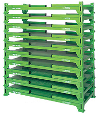 ポストパレットラック　べんり棚