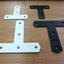 Reinforcement Joint Fitting "T-Plate Black/Off-White"