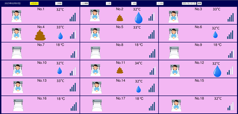 排泄通知システム『おむつモニター』