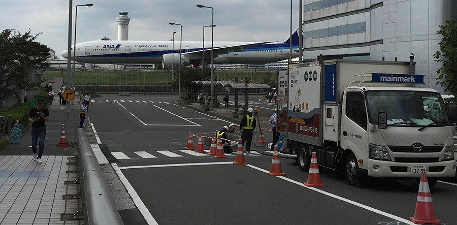 【テラテック施工レポート】アスファルト舗装道路