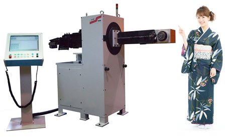 低価格・省スペース CNCワイヤーフォーミングマシン