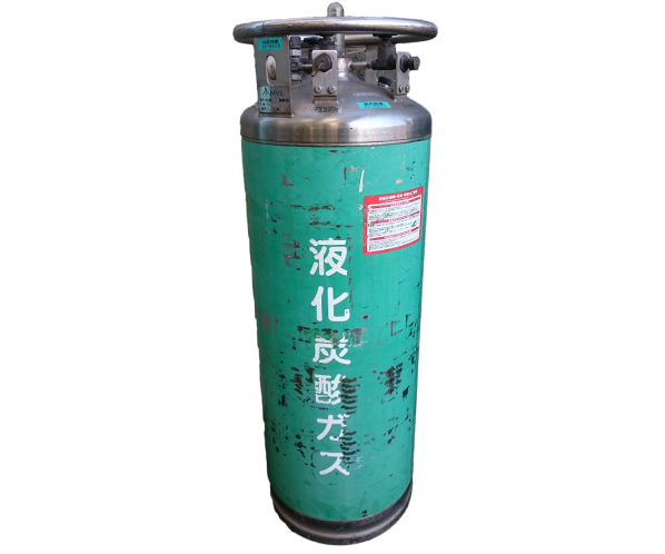 液化炭酸ガス：中和、トンネル工事での利用