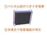 光触媒ハニカム炭 