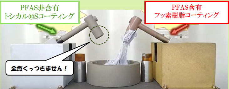 ＜PFAS規制対応＞PFOA・PFOSフリー非粘着性コーティング