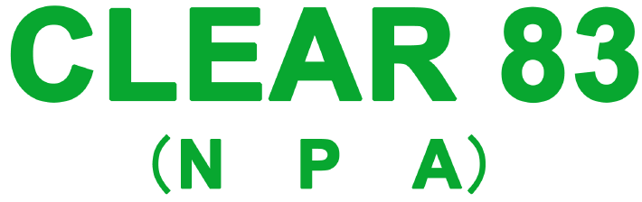 高濃度アルコール製品『CLEAR 83（NPA）』