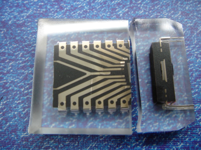 【加工事例】IC内部の配線接続状況検査