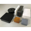 Resin block molding: Corresponding sizes and ordering information.