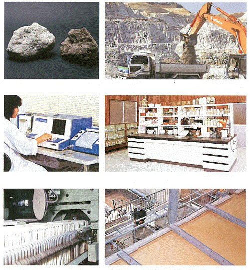 丸石窯業原料株式会社　事業紹介