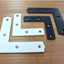 Reinforcement Joint Fitting 'L-Shaped Plate Black/Off-White'