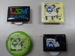 LEDバッジ（光るバッジ）/缶バッジ、シリコンバッジ