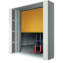 対向横吹き式エアーカーテン装置【エアーフェンス】 