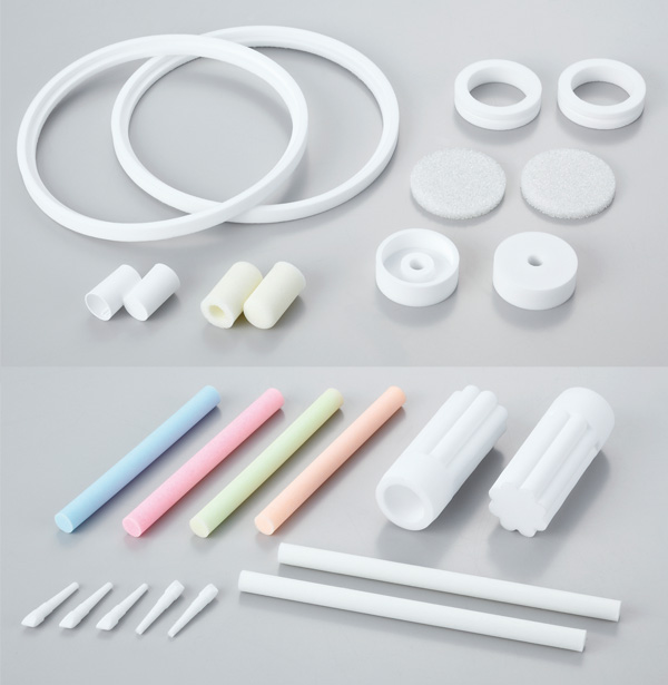 さまざまな形状を製作可能！『樹脂焼結フィルタ』