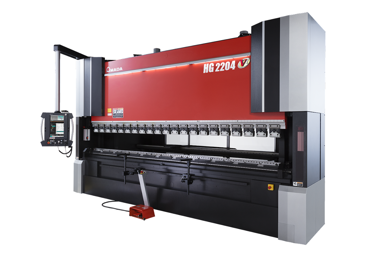 薄板から厚板の高速・高精度曲げ加工機『HGシリーズ』