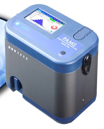 ポータブル粒度分布測定器『PAMS』