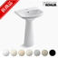 KOHLER Cimarron Pedestal Sink Single Hole Vanity