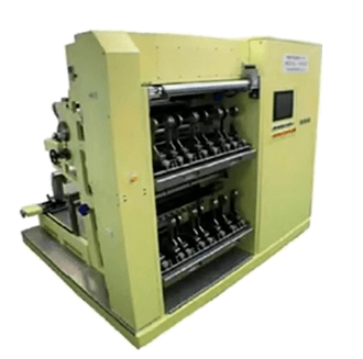 巻取り速度100％⤴巻取り張力50％⤵【高速・高品質スリッター】