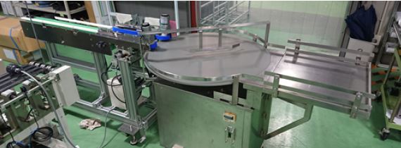 コンベア印字/ターンテーブルライン＜施工事例集【※無料進呈中】＞