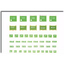 Chip-type metal thin-film network resistors for semiconductor testing equipment.