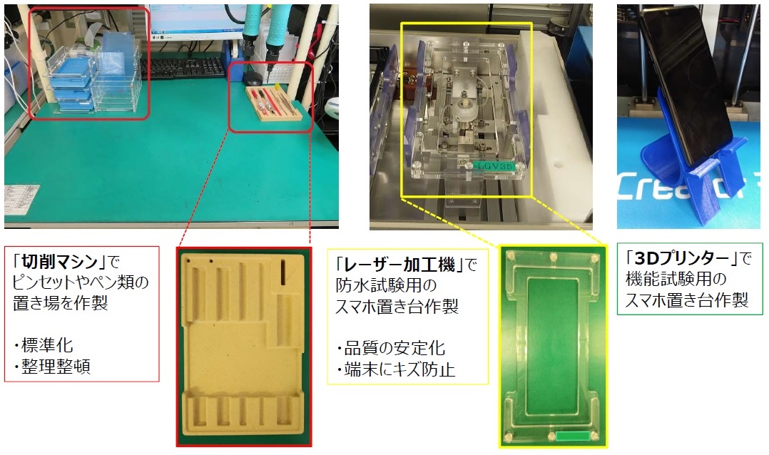 作業現場の治具作製