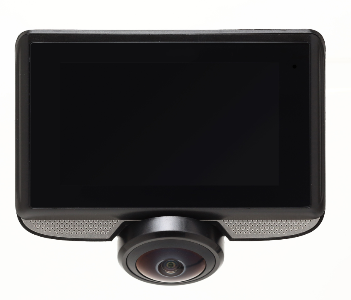 リアカメラ付き360度ドライブレコーダー『DX-DR360』